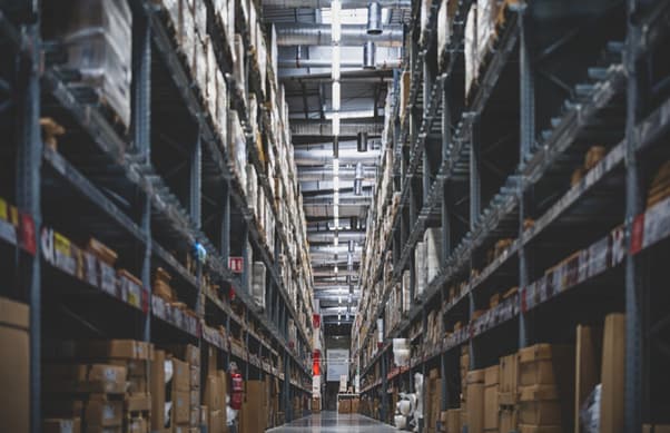 Efficient warehouse storage